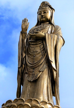 Bohyně soucitu a milosrdenství Kuan Jin- Čína