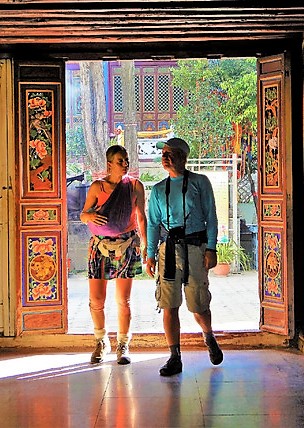 V chrámu milované Kuan Jin, Čína